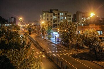 تهران پس از ساعت ۲۱
