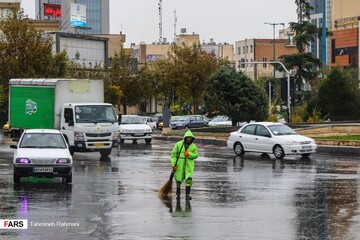 باران استمراری در پایتخت