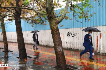 هشدار باران تند و تگرگ در استان تهران