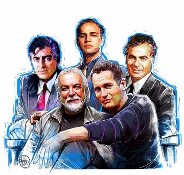 عکس یادگاری استاد جلیلوند با فردین و براندو! 