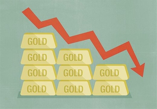 سقوط آزاد طلا در بازار/ طلا با سر زمین خورد