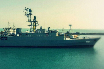 ببینید | اولین تصویر از ناوشکنِ دنا جدیدترین ناوشکن تمام ایرانی ارتش