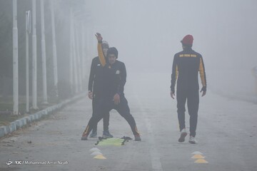 همدان در مه