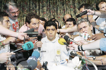 تصاویر به یادماندنی از دیگو آرماندو مارادونا