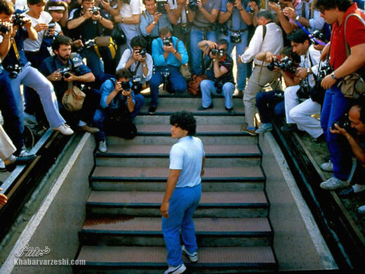 تصاویر به یادماندنی از دیگو آرماندو مارادونا
