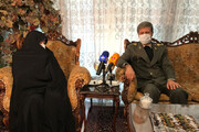 تصاویر | حضور وزیر دفاع در منزل شهید فخری‌زاده