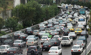 ترافیک سنگین در۶ معبر بزرگراهی درپایتخت