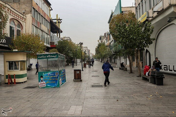 ببینید | حال و هوای باغ سپهسالار و حسن آباد در هفته دوم محدودیت‌های کرونایی