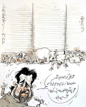 ببینید: حسینی باااای، بازار تعطیل تهران! 