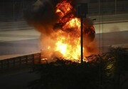 حادثه وحشتناک در فرمول یک بحرین /عکس