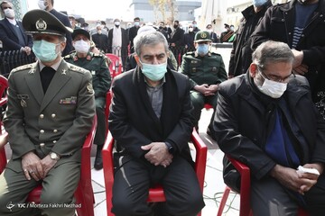 آیین خاکسپاری دانشمند شهید محسن فخری زاده