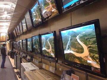  تلویزیون‌های لاکچری کره‌ای در بازار ایران / تلویزیون لمسی ۲۱۲ میلیون تومان