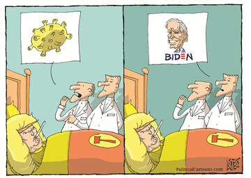 بیماری جدید ترامپ را ببینید!