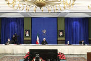 روحانی به منتقدان: هول نشوید، عجله نکنید،خدمات دولت تقدیم به شما