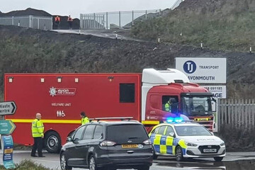 ببینید | تصاویری از انفجار در جنوب غربی انگلستان