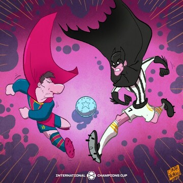 ببینید: بالاخره مسی و رونالدو به هم رسیدند! 