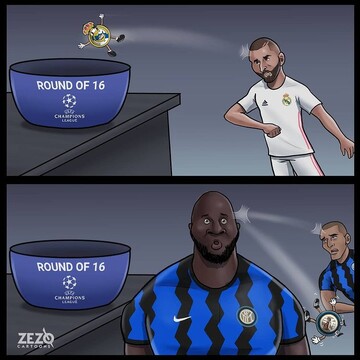 ببینید: عملکرد متفاوت بنزما و لوکاکو در لیگ قهرمانان!