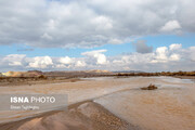 تصاویر | پر آب شدن رودخانه «قزل اوزن»