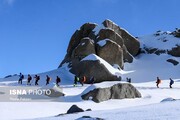تصاویر | قاب‌هایی مسحورکننده از صعود به قله الوند