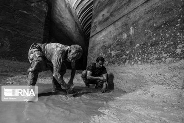 لایروبی چهار برکه بازار لارستان