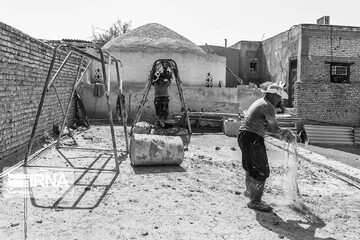 لایروبی چهار برکه بازار لارستان