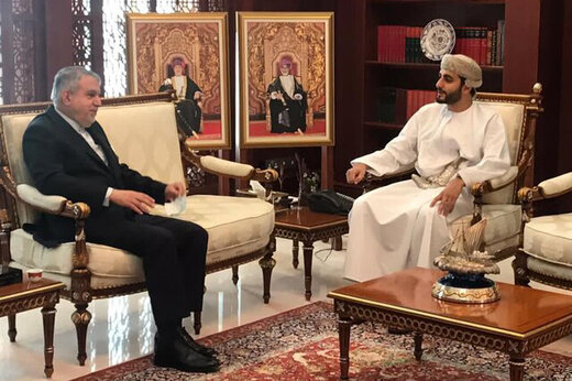 دیدار صالحی امیری با وزیر ورزش عمان