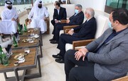دیدار صالحی امیری با رئیس کمیته ملی المپیک قطر