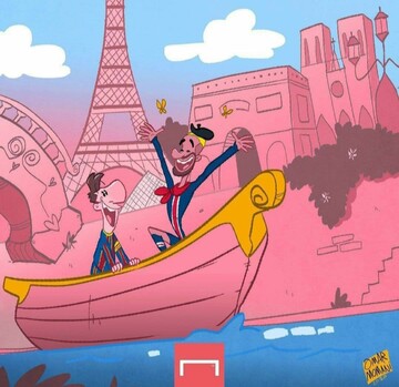 ببینید: ملاقات جالب مسی و نیمار در پاریس!