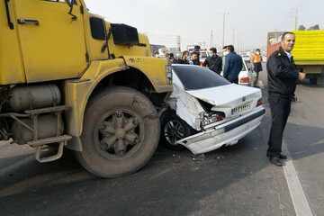 ببینید | تصادف خونین در جاده خاوران