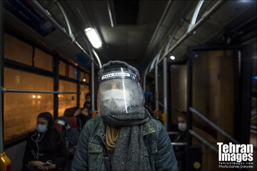 بارش باران در تهران