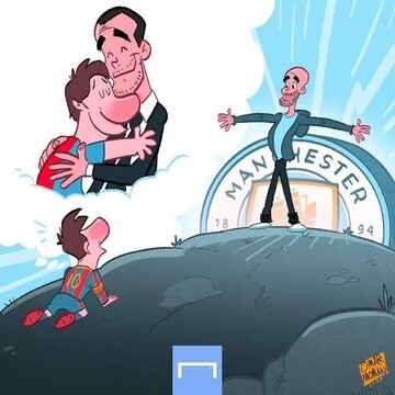 ببینید: آغوش باز پپ برای مسی!