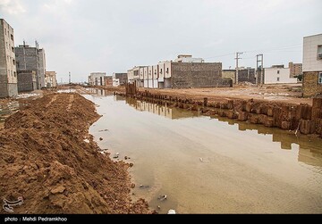 آبگرفتگی معابر در محله کیانشهر- اهواز