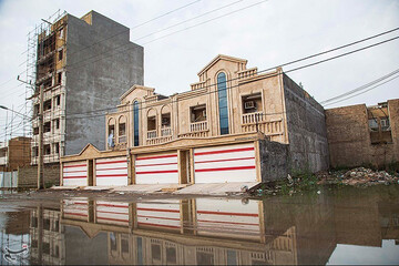 تصاویر | آبگرفتگی غم‌انگیز معابر در کیانشهر اهواز