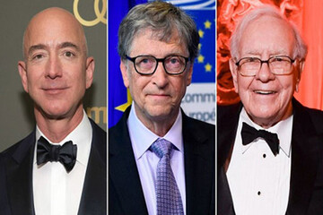 اینفوگرافیک | لیست ثروتمندترین مردان جهان در سال ۲۰۲۰