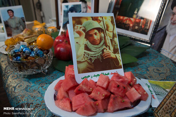 شب یلدا با شهدا