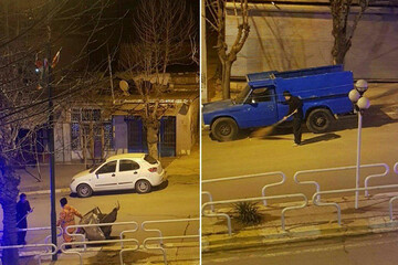 ببینید | عکسی مخفیانه از یک آقازاده!