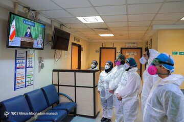 استقبال پرستاران از سخنان رهبر معظم انقلاب