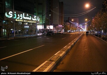 محدودیت تردد شب یلدا در تهران