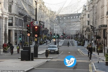 ببینید | لندن بیابان کرونایی شد