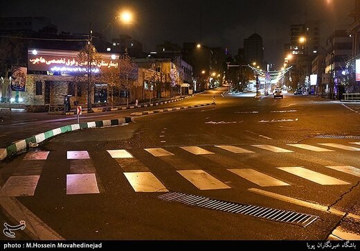محدودیت تردد شب یلدا در تهران