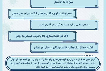 ببینید | جزئیات ثبت نام تست انسانی اولین  واکسن ایرانی کرونا