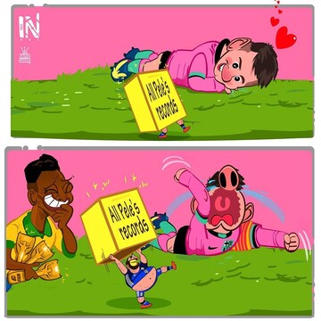 آقای مسی اگه می‌تونی این رکورد رو بزن!