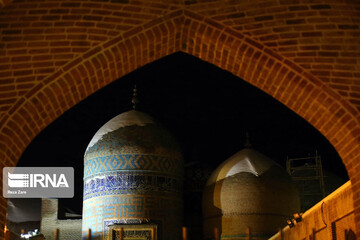 اولین بارش برف فصل زمستان در اردبیل