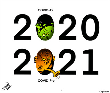 ببینید: کرونای چینی نرفته، کرونای انگلیسی اومد!