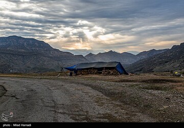 یک روز بارانی در روستای کتک -خوزستان