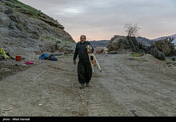 یک روز بارانی در روستای کتک -خوزستان
