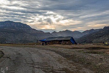 تصاویر | یک روز بارانی در روستای کتک خوزستان