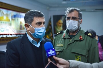 قدردانی استاندار البرز از اقدامات سپاه پاسداران و بسیج استان در  مقابله با کرونا 
