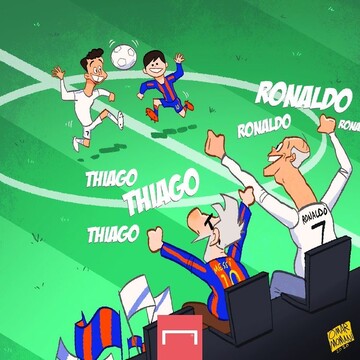 مسی و رونالدوی چند سال بعد را ببینید!