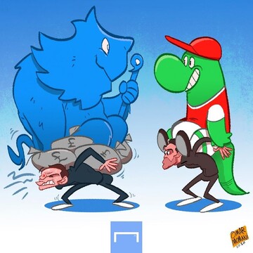 ببینید این دو مربی چقدر تحت فشار هستند! 